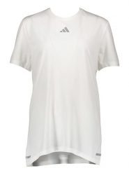 Adidas Koszulka sportowa "OTR Cooler" w kolorze białym rozmiar: S. Białe koszulki sportowe damskie Adidas, s, bez wzorów, z materiału, bez ramiączek, outdoorowe. Za 96.37 zł.