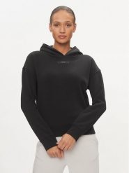 Calvin Klein Bluza Micro Logo K20K206631 Czarny Regular Fit. Czarne bluzy damskie Calvin Klein, xl, bez wzorów, z bawełny, bez kaptura. Za 459.99 zł.