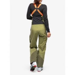 Spodnie skiturowe damskie Ortovox 3L Deep Shell Bib Pants. Zielone spodnie sportowe damskie ORTOVOX, na zimę, l, bez wzorów, narciarskie. Za 2,078.99 zł.