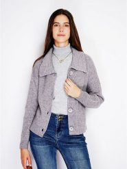 William de Faye Kardigan w kolorze jasnoszarym rozmiar: 38. Szare kardigany damskie William de Faye, bez wzorów, z kaszmiru. Za 152.99 zł.