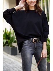 LA Angels Sweter w kolorze czarnym rozmiar: XL. Czarne swetry klasyczne damskie LA Angels, xl, bez kołnierzyka. Za 131.74 zł.