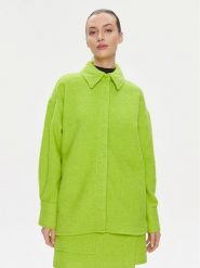 Samsøe Samsøe Kurtka przejściowa Inez F23400011 Zielony Oversize. Zielone kurtki damskie Samsøe & Samsøe, m, bez wzorów, z syntetyku, bez kaptura. Za 449.99 zł.