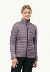 JACK WOLFSKIN Kurtka puchowa damska Pilvi Down Jkt W wild blossom r.S. Czerwone kurtki damskie Jack Wolfskin, na zimę, s, bez wzorów, z hardshellu, bez kaptura. Za 453.50 zł.