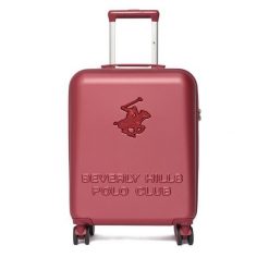 Walizka kabinowa Beverly Hills Polo Club. Czerwone walizki Beverly Hills Polo Club, bez wzorów. Za 299.99 zł.