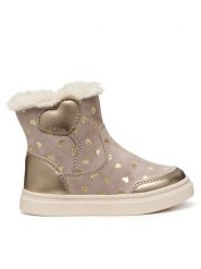 Geox Kozaki B Nashik B563HB 0BSNF C5005 S Brązowy. Brązowe kozaki dziewczęce Geox, bez wzorów, ze skóry, bez obcasa, bez zapięcia. Za 239.99 zł.