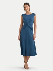 Lauren Ralph Lauren Sukienka codzienna 250872090009 Niebieski Regular Fit. Niebieskie sukienki damskie Lauren Ralph Lauren, bez wzorów, z syntetyku, bez ramiączek. Za 459.99 zł.