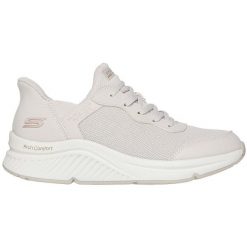 Adidasy Skechers Bobs Arch Comfort B, Kobiety. Czerwone obuwie sportowe damskie Skechers, bez zapięcia, na fitness i siłownię. Za 490.00 zł.