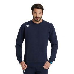 Bluza Arena Crew Solid. Niebieskie bluzy damskie Arena, bez wzorów, bez kaptura. Za 292.00 zł.