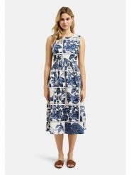 Smith & Soul Sukienka w kolorze niebiesko-białym rozmiar: S. Białe sukienki damskie Smith & Soul, bez wzorów, z bawełny, bez ramiączek. Za 252.99 zł.