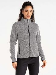 Dare 2b Kardigan "Descend" w kolorze czarno-białym rozmiar: 34. Białe kardigany damskie Dare 2b, bez wzorów, prążkowane. Za 100.04 zł.