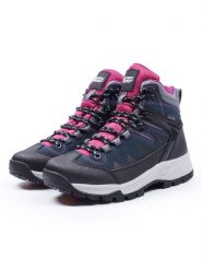 Icepeak Buty turystyczne "Wynne" w kolorze granatowo-czarno-różowym rozmiar: 41. Czarne obuwie trekkingowe damskie Icepeak, z materiału, bez zapięcia. Za 263.53 zł.