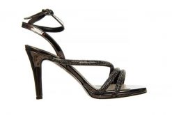 Sandały Bayla-187 587-1733 Platinum Mirror 187177, Czarny, Skóra ekologiczna - 37. Czarne sandały damskie Bayla, bez wzorów, z lakierowanej skóry, bez obcasa, na platformie, bez zapięcia. W wyprzedaży za 179.10 zł.