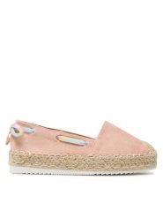 Jenny Fairy Espadryle WSS20530-01 Różowy. Czerwone espadryle damskie Jenny Fairy, bez wzorów, z materiału, bez obcasa. Za 59.99 zł.