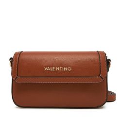 Torebka Valentino. Brązowe listonoszki damskie Valentino, bez wzorów, bez dodatków. Za 289.99 zł.