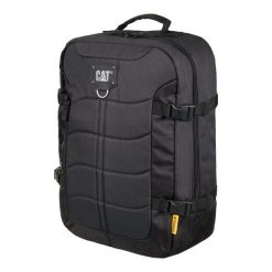 Plecak, torba podręczna 38 litrów marki CATERPILLAR CAT CARGO. Czarne plecaki Caterpillar, bez wzorów. Za 249.99 zł.