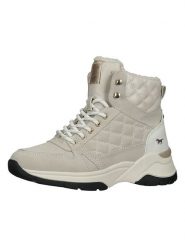 MUSTANG SHOES Botki w kolorze beżowym rozmiar: 41. Brązowe botki damskie MUSTANG SHOES, bez obcasa, na platformie, bez zapięcia. Za 197.75 zł.