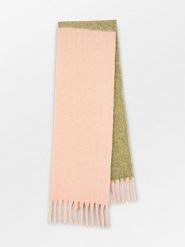 Becksöndergaard Szal w kolorze zielono-jasnoróżowym - 200 x 35 cm rozmiar: onesize. Zielone szaliki damskie Becksöndergaard, bez wzorów, z materiału. Za 173.99 zł.