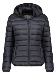 Geographical Norway Kurtka pikowana "Atichoko" w kolorze czarnym rozmiar: XL. Czarne kurtki damskie Geographical Norway, xl, bez wzorów, bez kaptura. Za 144.58 zł.