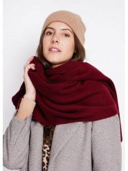 William de Faye Szal w kolorze bordowym rozmiar: onesize. Czerwone szaliki damskie William de Faye, bez wzorów, z materiału. Za 113.99 zł.