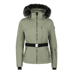 Kurtka damska narciarska softshellowa Alpine Pro Dowela 2. Zielone kurtki damskie Alpine Pro, na zimę, m, bez wzorów, z materiału, bez kaptura. Za 729.00 zł.