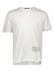 Chiemsee Koszulka w kolorze białym rozmiar: M. Białe koszulki damskie Chiemsee, m, bez wzorów, z bawełny, bez kołnierzyka, bez ramiączek. Za 87.61 zł.