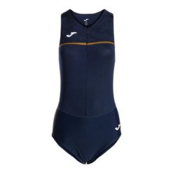 Krótki kombinezon damski Joma Record III. Czarne kombinezony damskie Joma, l, bez wzorów, z materiału, bez kołnierzyka, bez ramiączek, krótkie. Za 292.00 zł.