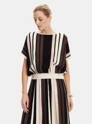 Weekend Max Mara Sweter Pegola 2525366101 Brązowy Regular Fit. Brązowe swetry klasyczne damskie Weekend Max Mara, s, z wiskozy, bez kołnierzyka. Za 739.99 zł.