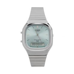 Zegarek Casio. Szare zegarki damskie Casio, srebrne. Za 269.99 zł.