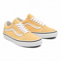 Damskie trampki na co dzień Vans Old Skool Żółty. Żółte trampki damskie Vans, bez wzorów, z tkaniny, bez zapięcia. Za 348.75 zł.