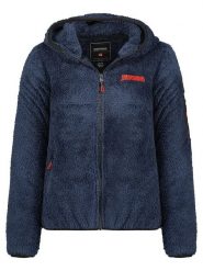 ANAPURNA Kurtka polarowa "Ulebana" w kolorze granatowym rozmiar: XXL. Niebieskie kurtki damskie ANAPURNA, xxl, bez wzorów, z polaru, bez kaptura. Za 126.99 zł.