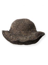CARE BY ME Kapelusz w kolorze czarno-beżowym rozmiar: onesize. Czarne kapelusze damskie CARE BY ME, bez wzorów, ze splotem. Za 138.70 zł.