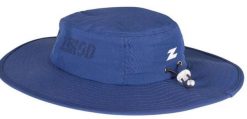 Kapelusz Z3R0D. Niebieskie kapelusze damskie ZEROD, z aplikacjami, z bawełny, eleganckie. Za 329.00 zł.