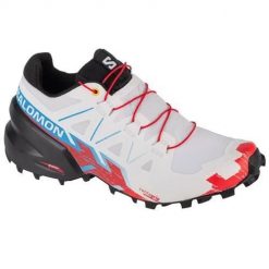 Buty do biegania damskie Salomon Speedcross 6. Białe obuwie sportowe damskie Salomon, z materiału, bez zapięcia, do biegania, salomon speedcross. Za 621.60 zł.