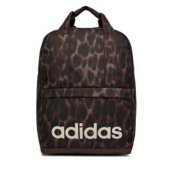 Plecak adidas. Brązowe plecaki Adidas, bez wzorów. Za 134.99 zł.