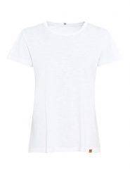 Camel Active Koszulka w kolorze białym rozmiar: S. Białe bluzki damskie Camel Active, s, bez wzorów, z bawełny, bez kołnierzyka, bez ramiączek. Za 60.99 zł.