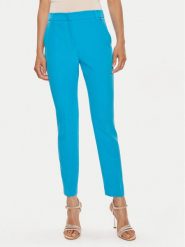 Liu Jo Spodnie materiałowe CA4201 T2200 Niebieski Regular Fit. Niebieskie spodnie materiałowe damskie Liu Jo, bez wzorów, z materiału. Za 359.99 zł.