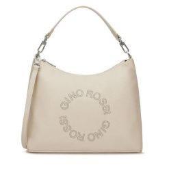 Torebka GINO ROSSI. Brązowe torebki klasyczne damskie Gino Rossi, bez dodatków. Za 259.99 zł.