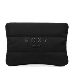 Kosmetyczka Roxy. Czarne kosmetyczki damskie Roxy, bez wzorów, z materiału. Za 69.99 zł.