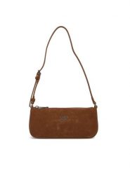 Tommy Jeans Torebka Tjw Must Suede Shoulder Bag AW0AW18454 Brązowy. Brązowe torebki klasyczne damskie Tommy Jeans, z jeansu, bez dodatków. Za 529.99 zł.