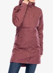 Płaszcz damski Fjallraven Kiruna Padded Parka. Czerwone parki damskie Fjällräven, na zimę, l, bez wzorów, z bawełny, bez kaptura. Za 1,213.29 zł.