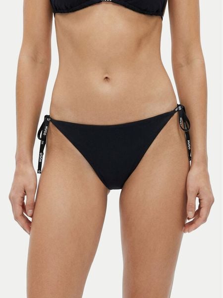HUGO Dół od bikini 50555671 Czarny. Czarne bikini Hugo, bez wzorów, z syntetyku. Za 199.99 zł.