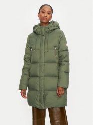 Fracomina Kurtka puchowa FR24WC3009O42301 Zielony Regular Fit. Zielone kurtki damskie Fracomina, s, bez wzorów, z puchu, bez kaptura. Za 839.99 zł.