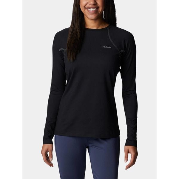 Koszulka Damska Columbia Heavyweight Stretch. Czarne koszulki damskie Columbia, xs, bez wzorów, bez kołnierzyka, bez ramiączek. W wyprzedaży za 271.15 zł.