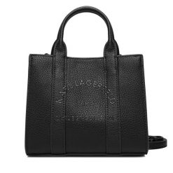Torebka KARL LAGERFELD. Czarne torebki klasyczne damskie KARL LAGERFELD, bez dodatków. Za 519.99 zł.