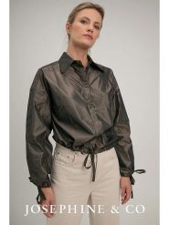 Josephine & Co Bluzka "Sky" w kolorze brązowym rozmiar: 38. Brązowe bluzki damskie Josephine & Co, bez wzorów, bez kołnierzyka, bez ramiączek. Za 288.95 zł.