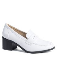 C'M Czółenka w kolorze białym rozmiar: 38. Białe czółenka damskie C'M, bez wzorów, bez obcasa. Za 121.99 zł.