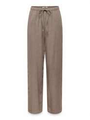 ONLY Spodnie materiałowe Siesta 15322263 Brązowy Regular Fit. Brązowe spodnie materiałowe damskie Only, bez wzorów, z materiału. Za 189.99 zł.