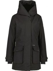 Didriksons Parka zimowa "Britt" w kolorze czarnym rozmiar: 38. Czarne parki damskie Didriksons, na zimę, bez kaptura. Za 614.96 zł.