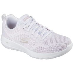 Adidasy Skechers Go Walk Joy, Kobiety. Fioletowe obuwie sportowe damskie Skechers, bez zapięcia, na fitness i siłownię. Za 390.00 zł.