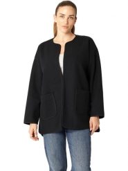 Ilse Jacobsen Kurtka przejściowa w kolorze czarnym rozmiar: 42. Czarne kurtki damskie Ilse Jacobsen, bez wzorów, bez kaptura. Za 196.70 zł.